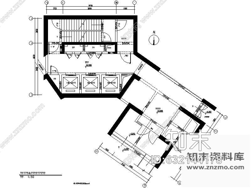 施工图东莞某小区公共部分装修图含效果cad施工图下载【ID:632144178】