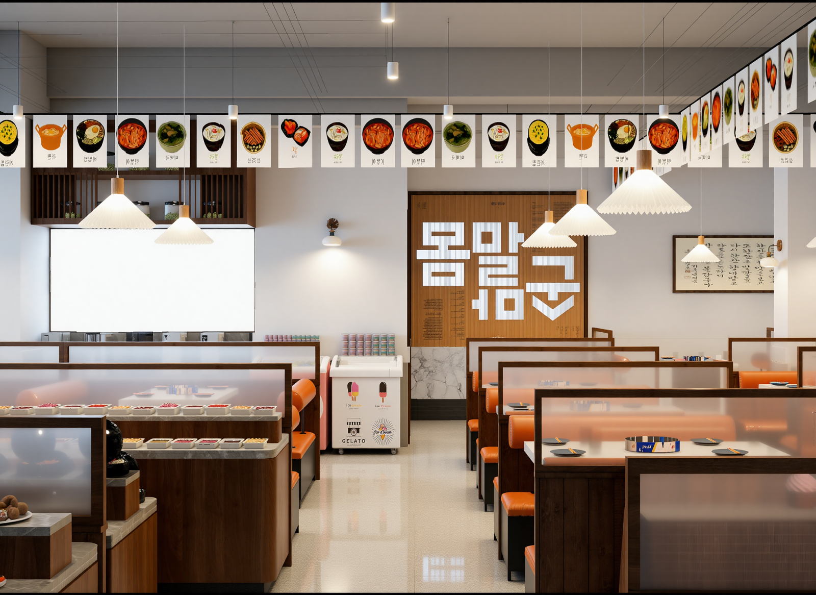 现代日料店3D模型下载【ID:1214781878】