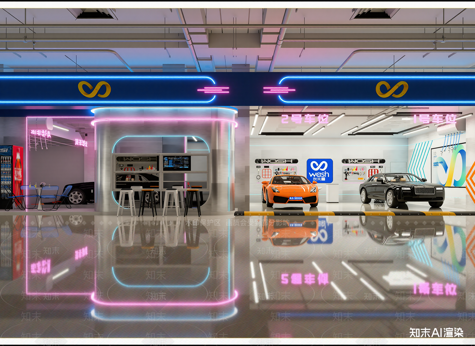 现代汽车展厅3D模型下载【ID:1214827492】