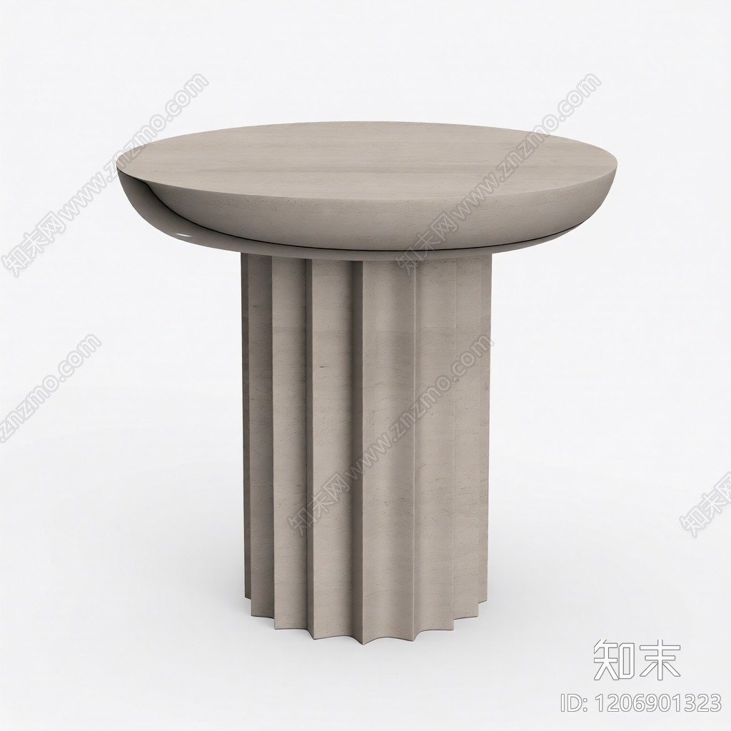 古典柱式桌3D模型下载【ID:1206901323】