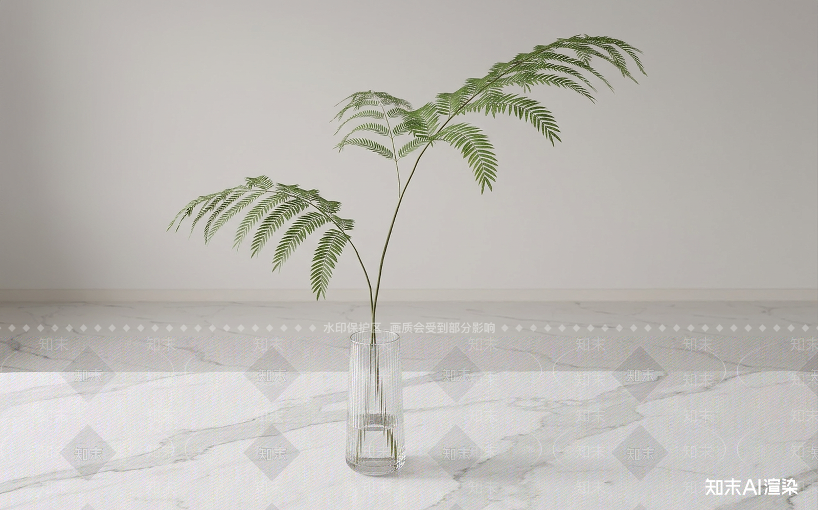 艺术绿植草本植物3D模型下载【ID:1227239146】