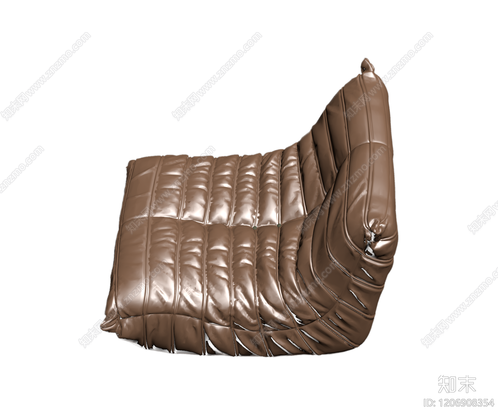 绗缝造型沙发3D模型下载【ID:1206908354】