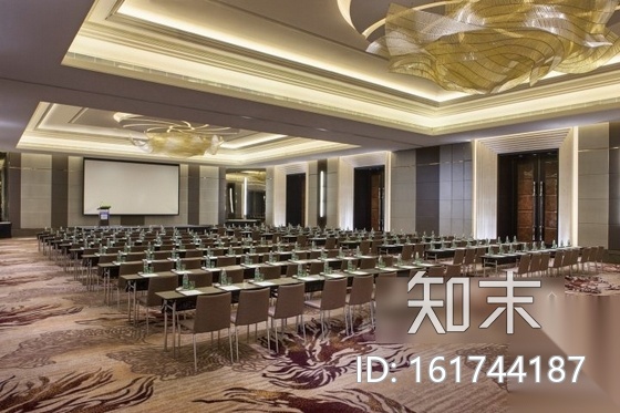 [厦门]中央商务区五星级豪华酒店装修图（含效果）cad施工图下载【ID:161744187】