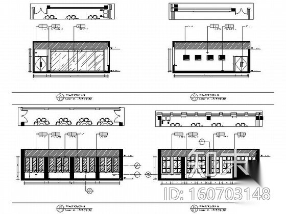 [吉林]经济技术开发区现代法院室内CAD施工图施工图下载【ID:160703148】