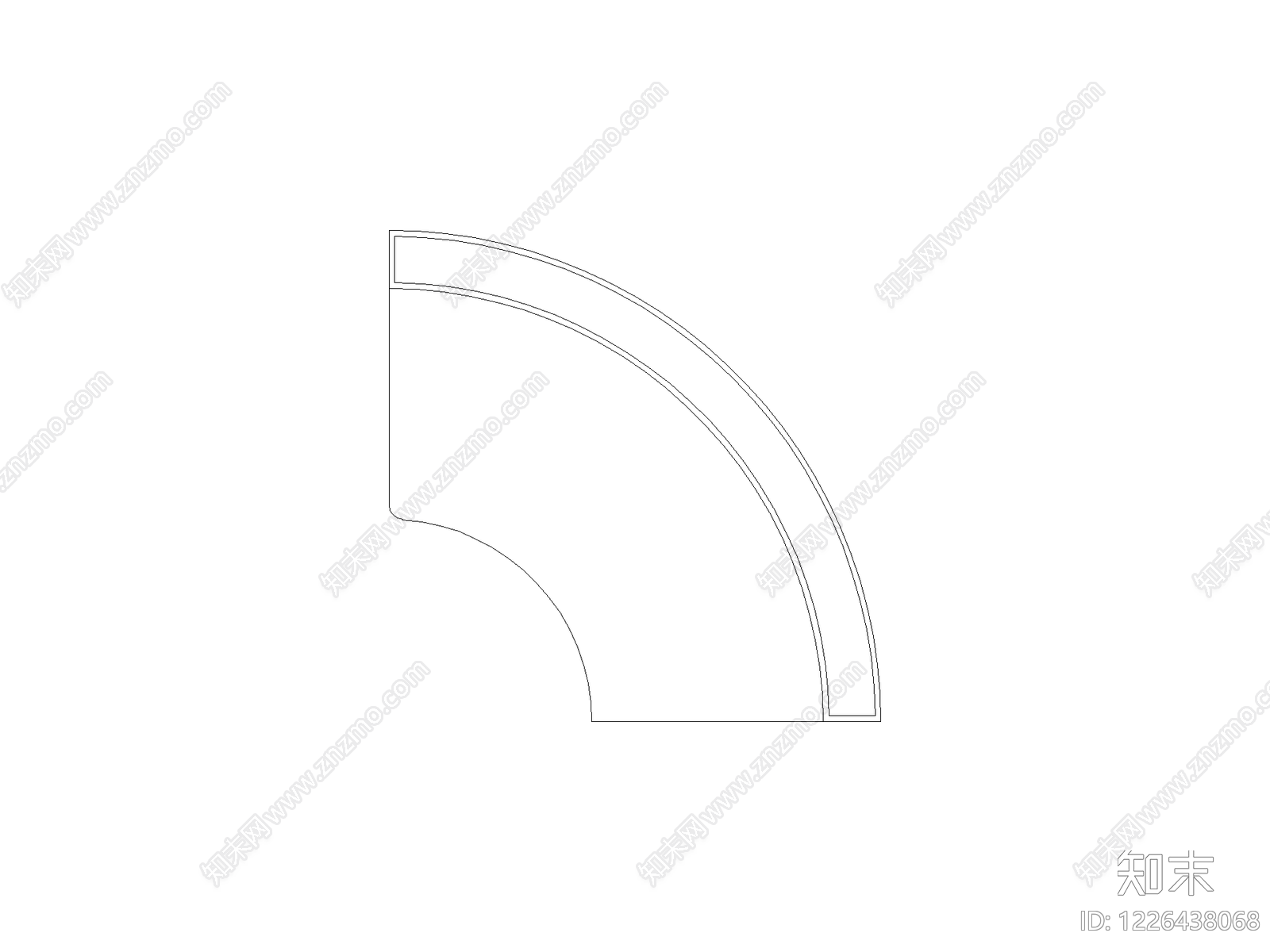 五金管件cad施工图下载【ID:1226438068】