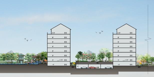 [沈阳]高层新中式风格高层住宅及花园洋房建筑设计方案文...cad施工图下载【ID:167216150】