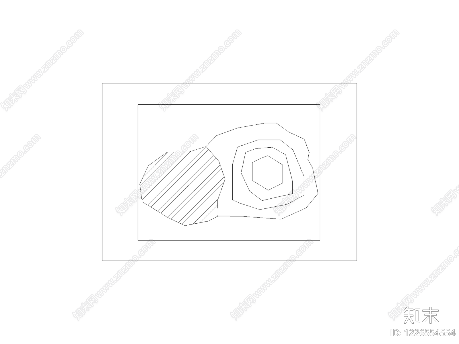 地面拼花cad施工图下载【ID:1226554554】