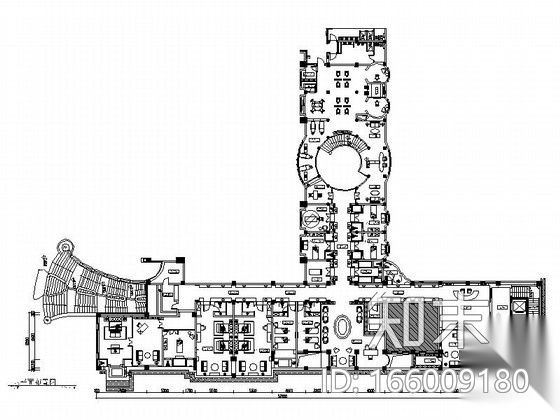 [上海]高档奢华美容会所全套施工图（含效果）cad施工图下载【ID:166009180】