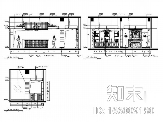 [上海]高档奢华美容会所全套施工图（含效果）cad施工图下载【ID:166009180】