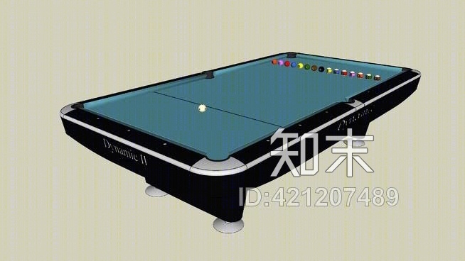 池表（动态）SU模型下载【ID:421207489】
