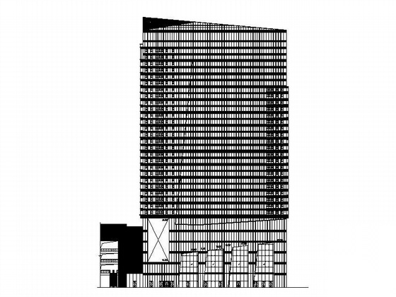 [合肥]某十八层公寓建筑施工图含节能设计cad施工图下载【ID:166199106】