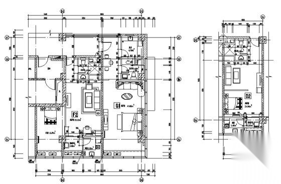 [合肥]某十八层公寓建筑施工图含节能设计cad施工图下载【ID:166199106】