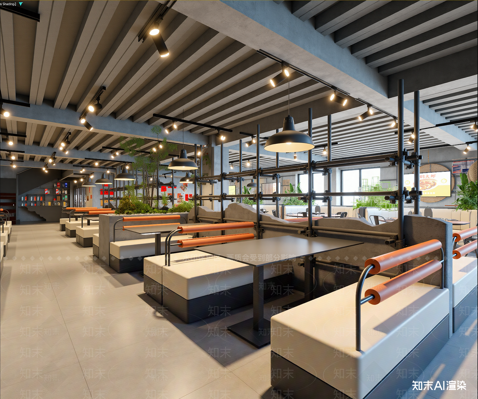 其他餐饮空间3D模型下载【ID:1213973088】