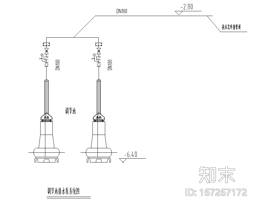 上海中水处理站建筑给排水图纸cad施工图下载【ID:167267172】