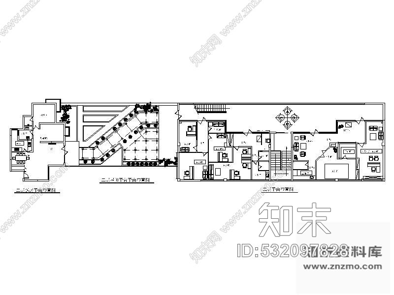 施工图某办公楼木制家具设计方案图施工图下载【ID:532097828】