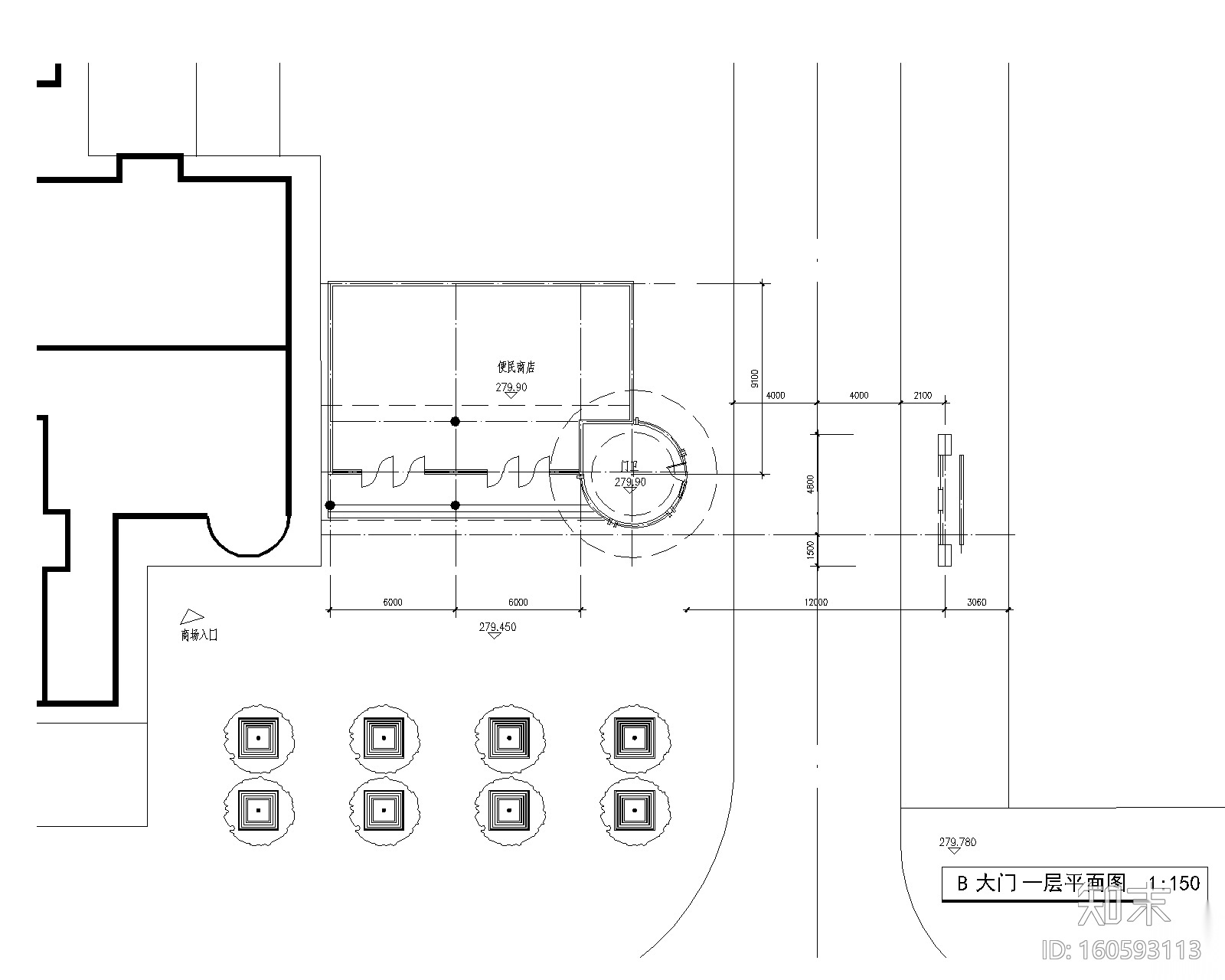 公园入口大门设计施工图（46套）施工图下载【ID:160593113】