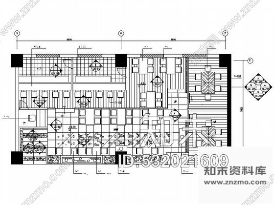 施工图四川豪华五星级酒店日式餐厅室内装修施工图cad施工图下载【ID:532021609】