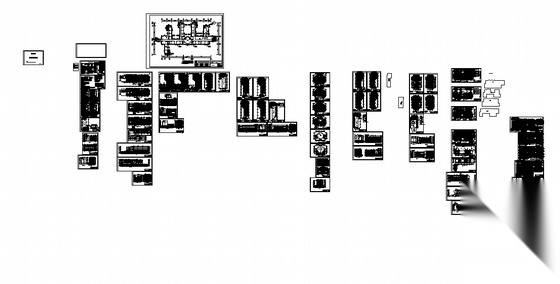 [天元]某小学建筑群设计施工套图cad施工图下载【ID:166802192】