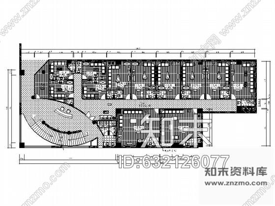 施工图现代时尚KTV室内全套装修施工图cad施工图下载【ID:632126077】