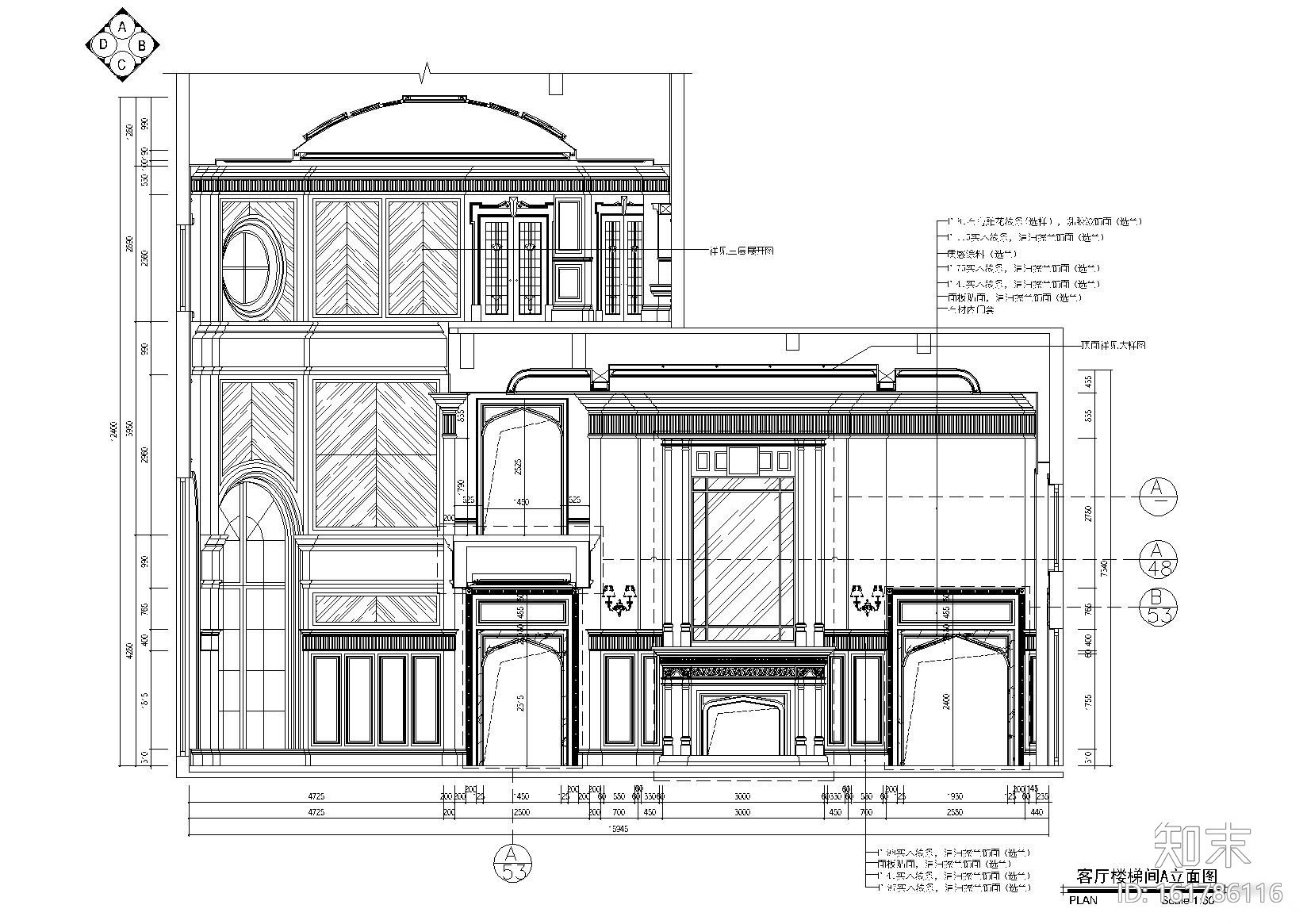 ​某会所室内装饰项目全套施工图+效果图cad施工图下载【ID:161786116】