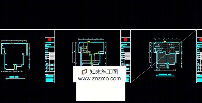 一套完整的家装施工图cad施工图下载【ID:36903667】