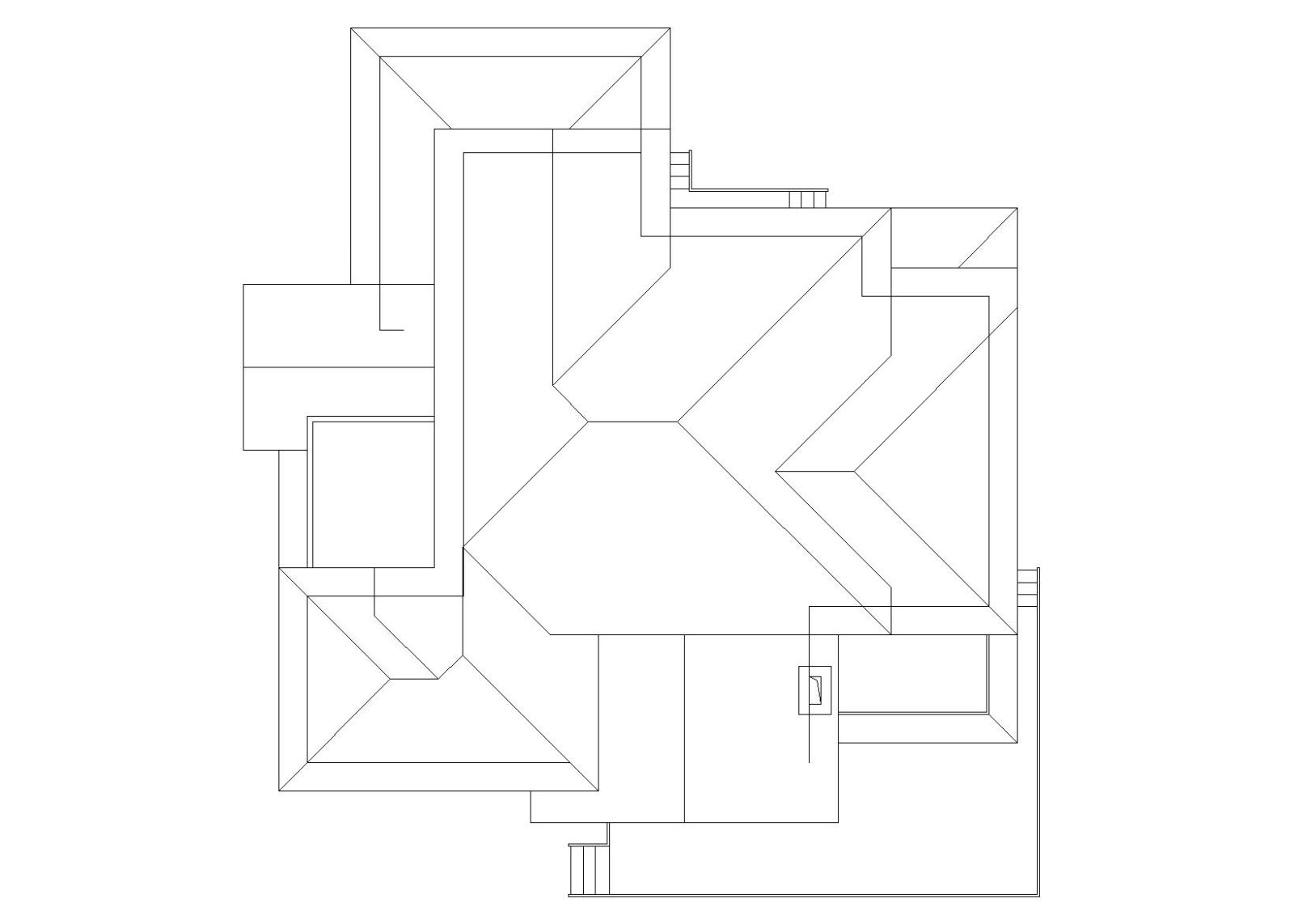 框架结构独栋别墅建筑施工图cad施工图下载【ID:149894146】