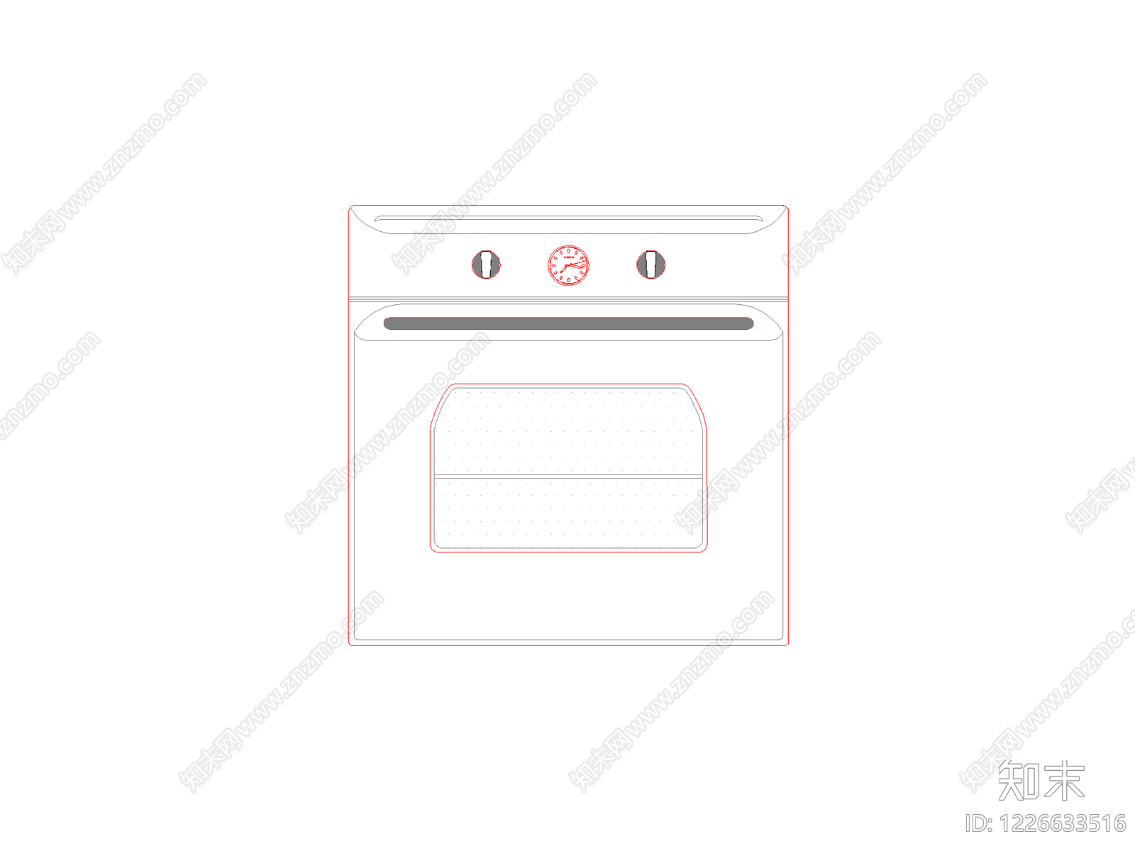 欧式厨房设施CAD图纸