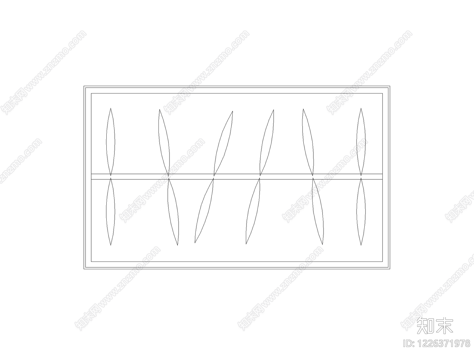 柜子cad施工图下载【ID:1226371978】