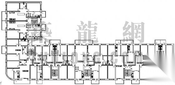 某多层住宅楼建筑设计方案cad施工图下载【ID:165731141】