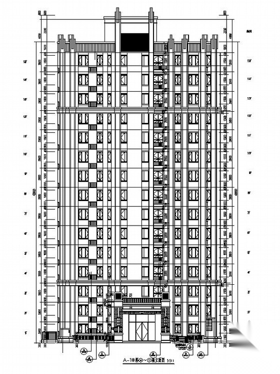 [河北]cad施工图下载【ID:167625194】