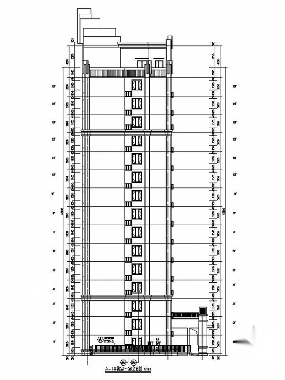 [河北]cad施工图下载【ID:167625194】