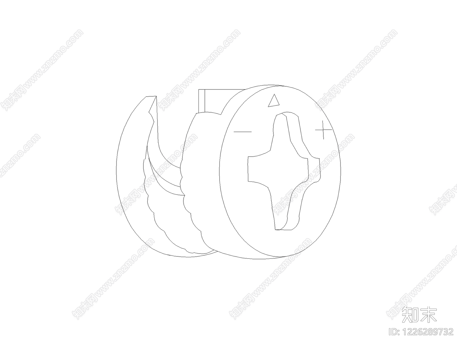开关插座cad施工图下载【ID:1226289732】