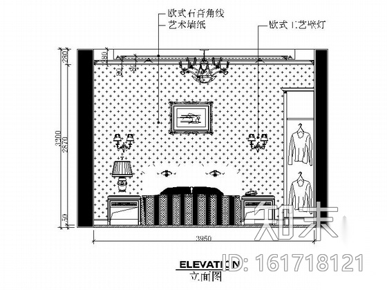 [武汉]森林公园度假村简欧独栋别墅CAD装修施工图（含效...cad施工图下载【ID:161718121】