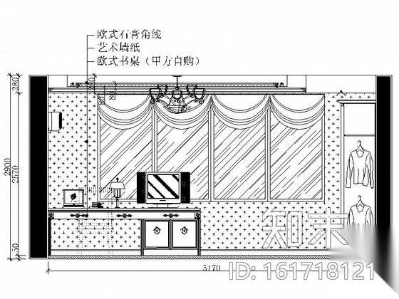 [武汉]森林公园度假村简欧独栋别墅CAD装修施工图（含效...cad施工图下载【ID:161718121】