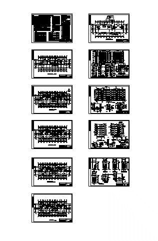 某五层住宅楼建筑施工图施工图下载【ID:149847165】