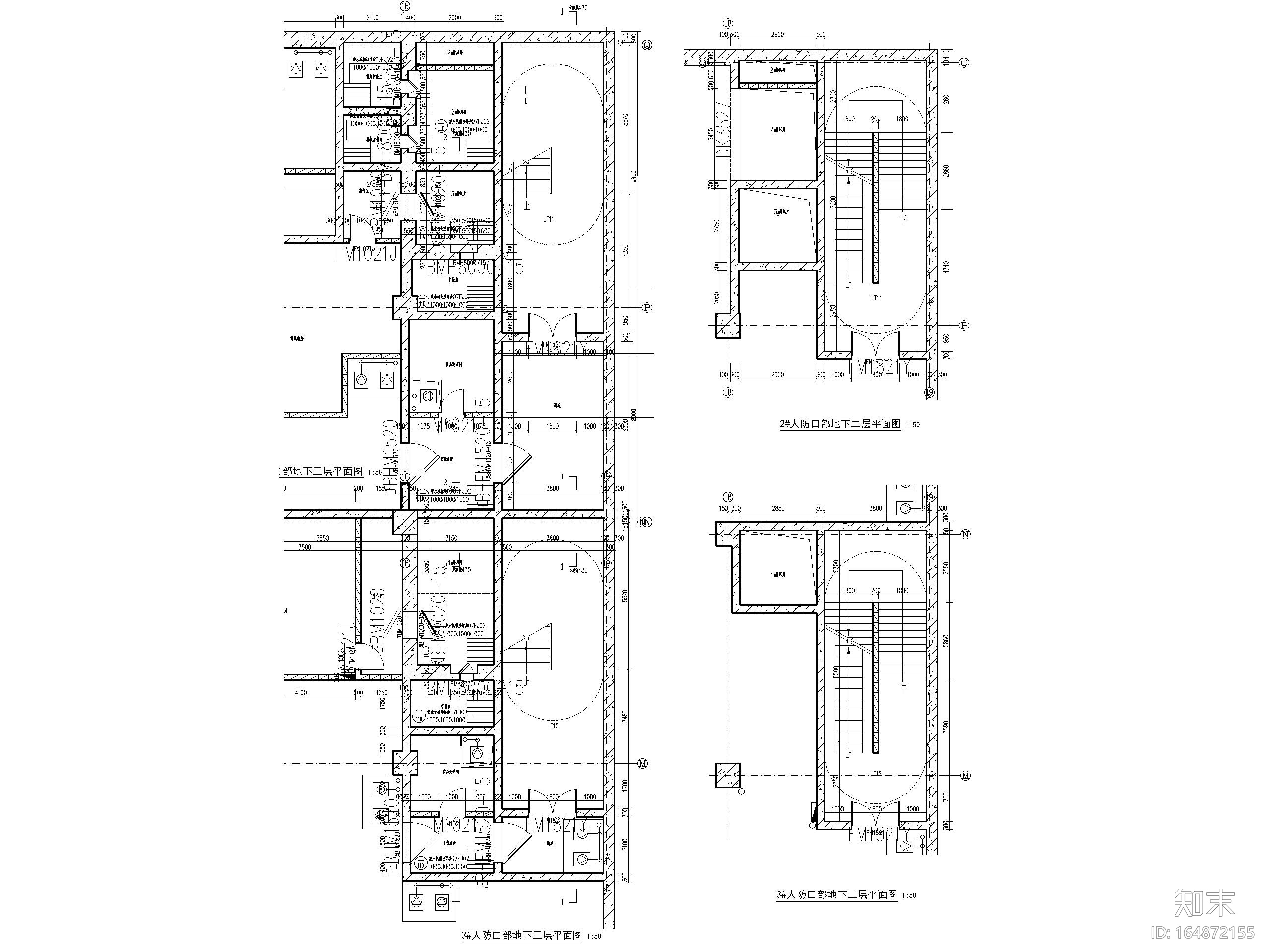 北京高层商业金融办公综合体建筑施工图2020cad施工图下载【ID:164872155】