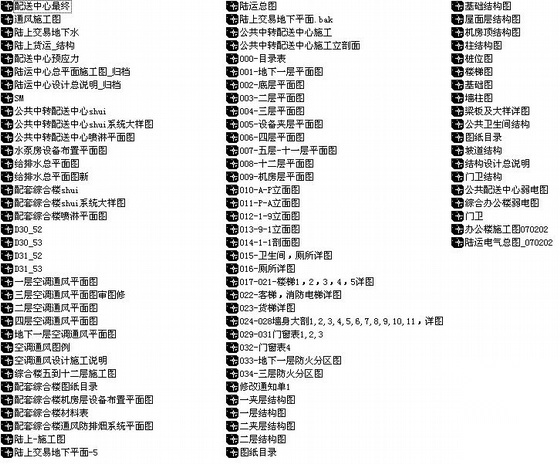 上海某货运交易中心建筑结构水电暖民防设计施工图（带效...cad施工图下载【ID:167236165】