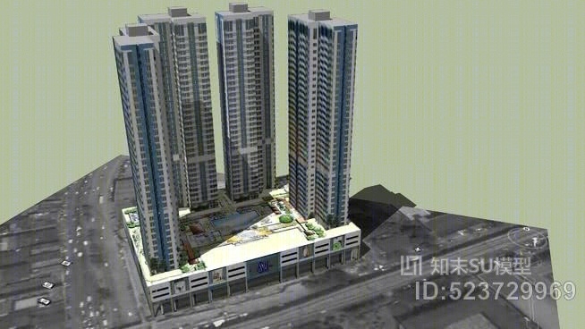 梅莎住宅SU模型下载【ID:523729969】