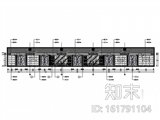 [厦门]豪华五星级假日酒店宴会厅竣工图cad施工图下载【ID:161791104】