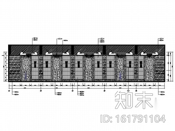 [厦门]豪华五星级假日酒店宴会厅竣工图cad施工图下载【ID:161791104】