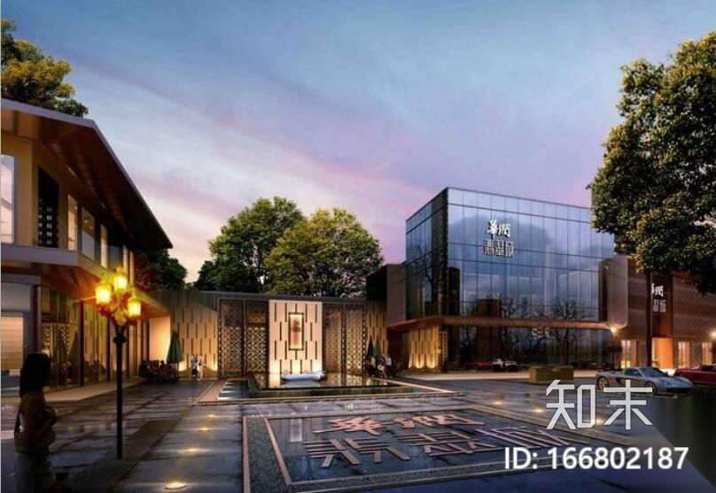 沈阳新中式翡翠城示范区植物实景图cad施工图下载【ID:166802187】