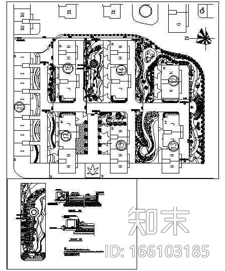 某小区给水设计详图cad施工图下载【ID:166103185】