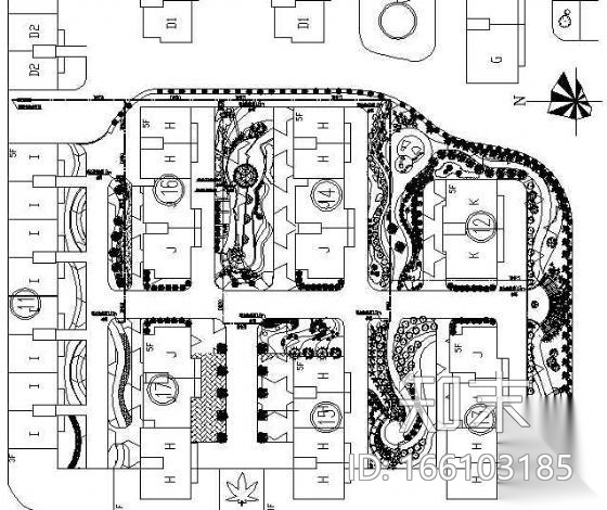 某小区给水设计详图cad施工图下载【ID:166103185】