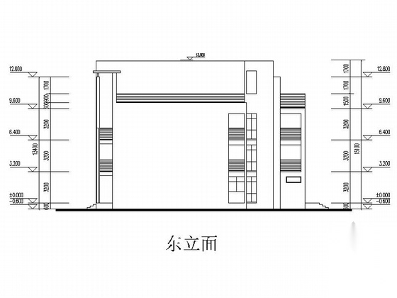 [合肥]三层9班幼儿园建筑施工图（含效果图）cad施工图下载【ID:165146106】
