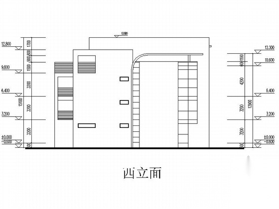 [合肥]三层9班幼儿园建筑施工图（含效果图）cad施工图下载【ID:165146106】