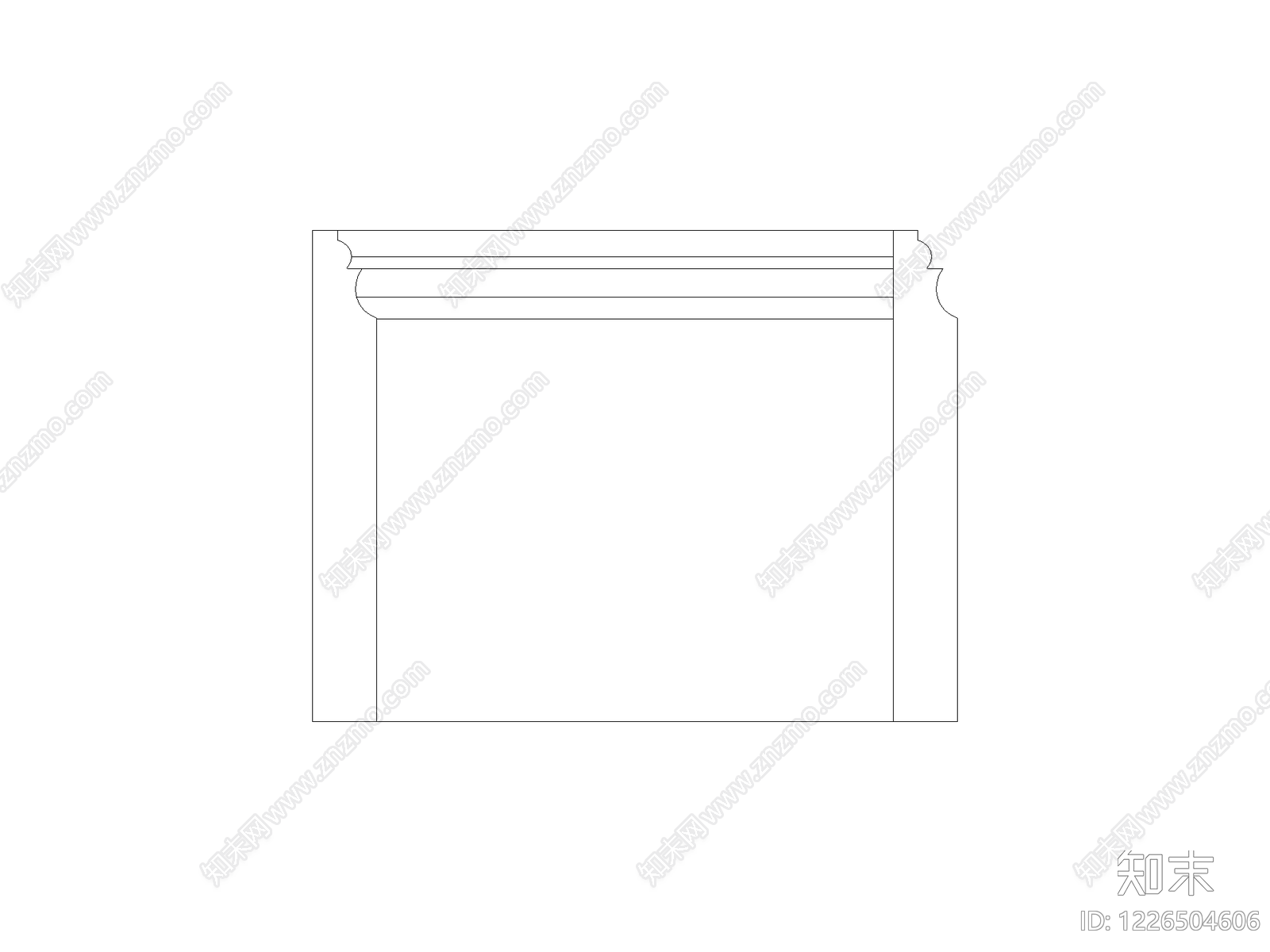 门cad施工图下载【ID:1226504606】