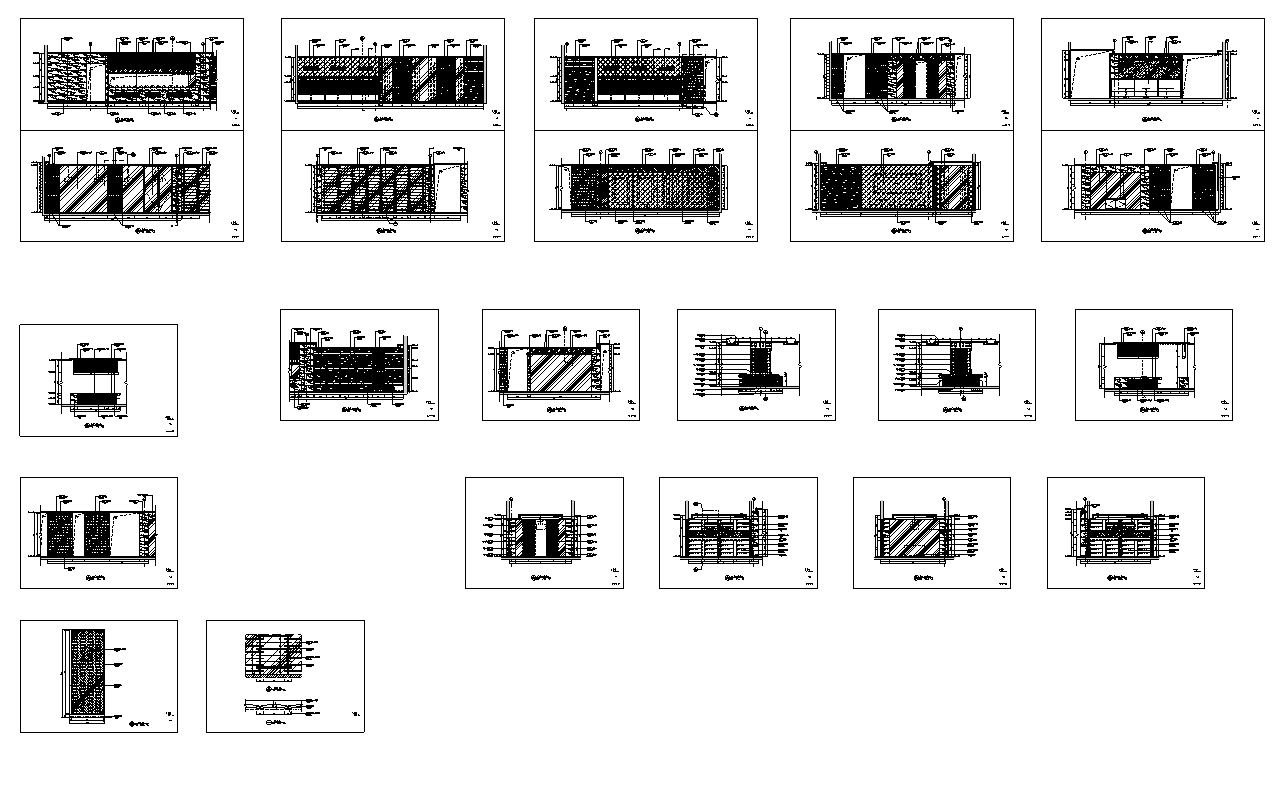 福建某全日制餐厅室内装修设计施工图cad施工图下载【ID:161777145】