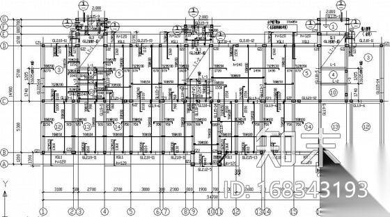 7度区6层带阁楼砖混住宅结构施工图(墙下桩基础)cad施工图下载【ID:168343193】