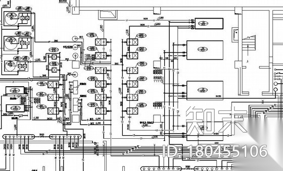 [陕西]超五星级酒店采暖通风及防排烟设计施工图施工图下载【ID:180455106】