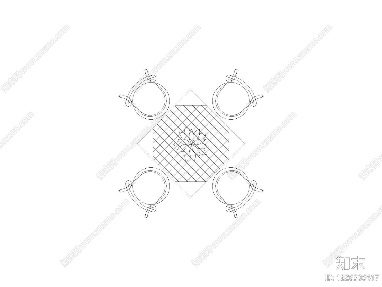 地毯CAD图纸